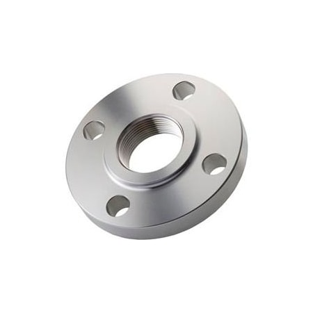 Merit Brass Co 304 Stainless Steel Class 150 Threaded Flange 5" NPT Female A435-80